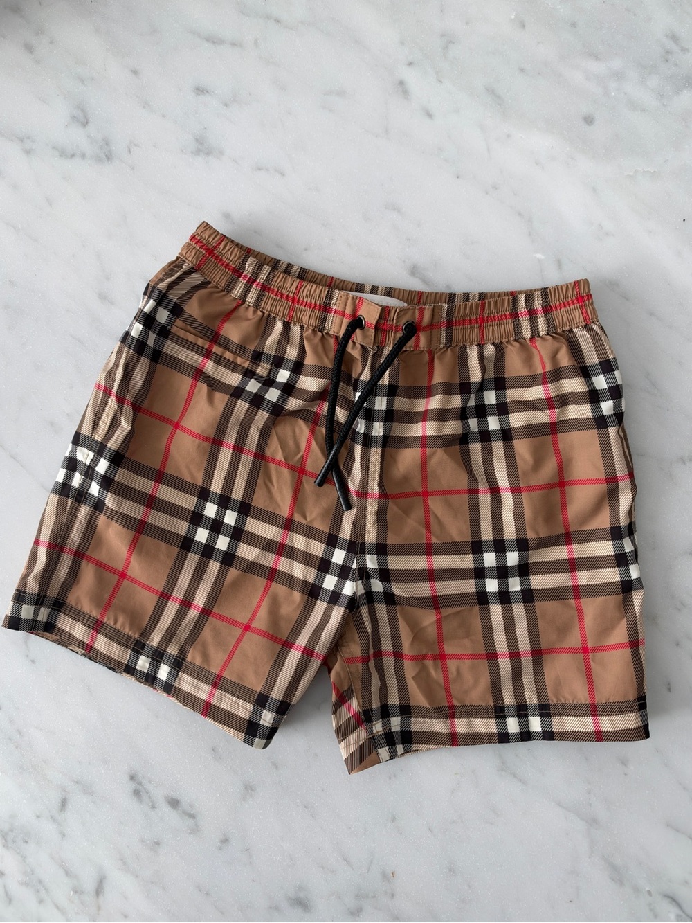 Burberry Baby Checked Swimming Board Shorts Boys 2Y Classic Print Swimming Fit